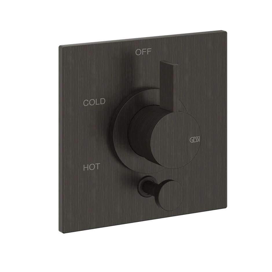 Gessi 73574 Inverso Trim Parts Only External Parts For Pressure Balance With 2 Ways Diverter. Rigato
