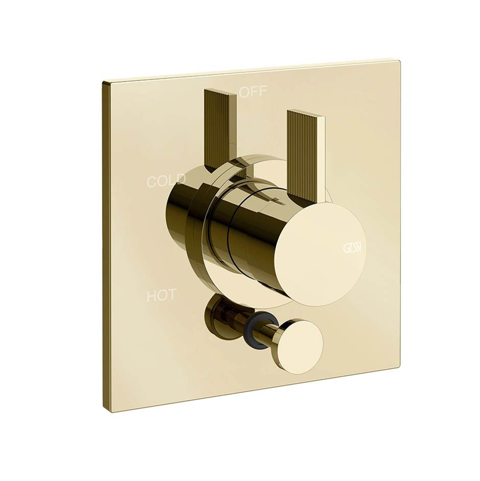 Gessi 73574 Inverso Trim Parts Only External Parts For Pressure Balance With 2 Ways Diverter. Rigato