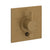 Gessi 73574 Inverso Trim Parts Only External Parts For Pressure Balance With 2 Ways Diverter. Rigato