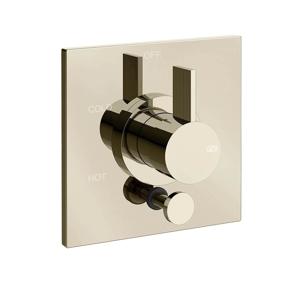 Gessi 73574 Inverso Trim Parts Only External Parts For Pressure Balance With 2 Ways Diverter. Rigato