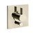 Gessi 73574 Inverso Trim Parts Only External Parts For Pressure Balance With 2 Ways Diverter. Rigato