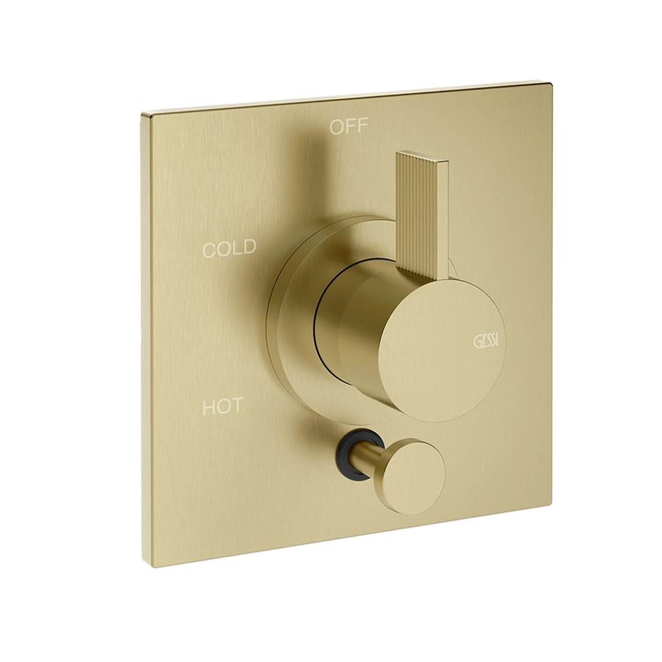 Gessi 73574 Inverso Trim Parts Only External Parts For Pressure Balance With 2 Ways Diverter. Rigato