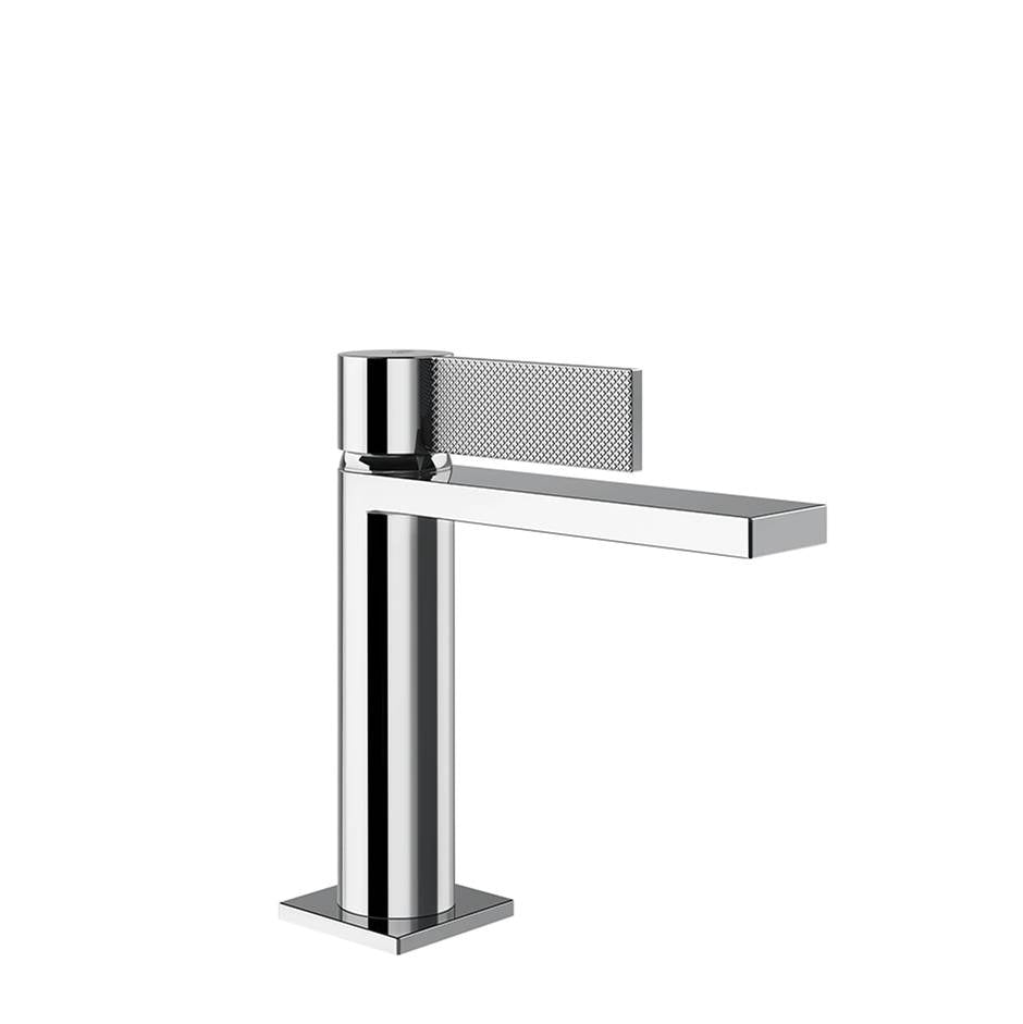 Gessi 73602 Inverso Single Lever Washbasin Mixer Without Stop & Go Assembly. Diamantato