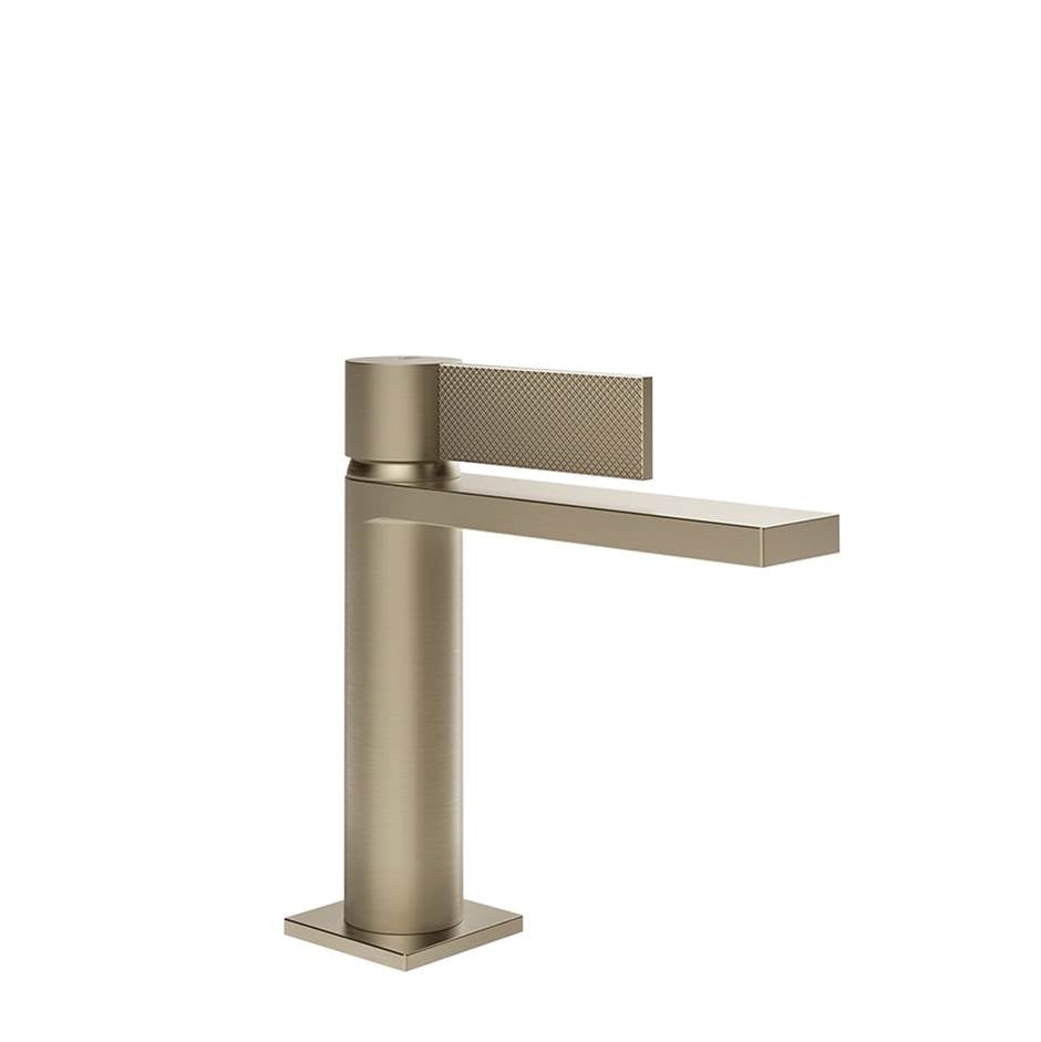 Gessi 73602 Inverso Single Lever Washbasin Mixer Without Stop & Go Assembly. Diamantato
