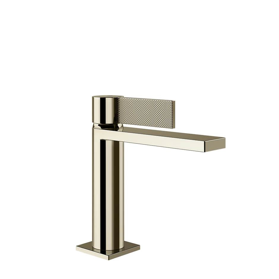 Gessi 73602 Inverso Single Lever Washbasin Mixer Without Stop & Go Assembly. Diamantato