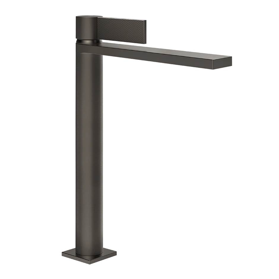Gessi 73604 Inverso Tall Single Lever Washbasin Without Stop & Go Assembly. Diamantato