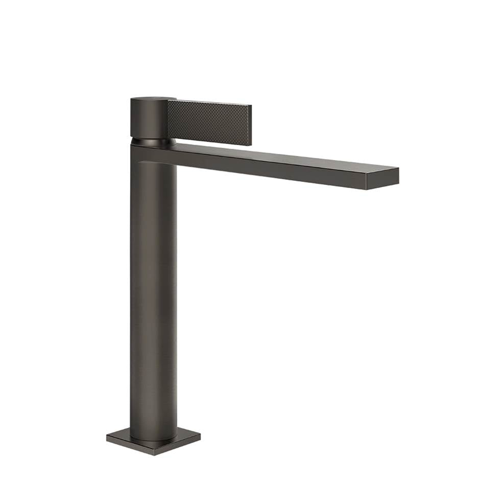 Gessi 73606 Inverso Medium Single Lever Washbasin Without Stop & Go Assembly. Diamantato