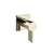 Gessi 73609 Inverso Trim Parts Only Wall-Mounted Washbasin Mixer Control. Diamantato