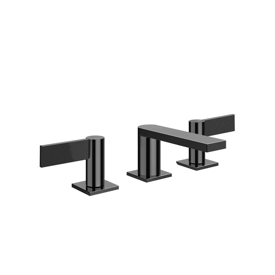 Gessi 73613 Inverso Widespread Washbasin Mixer Without Pop-Up Assembly. Diamantato
