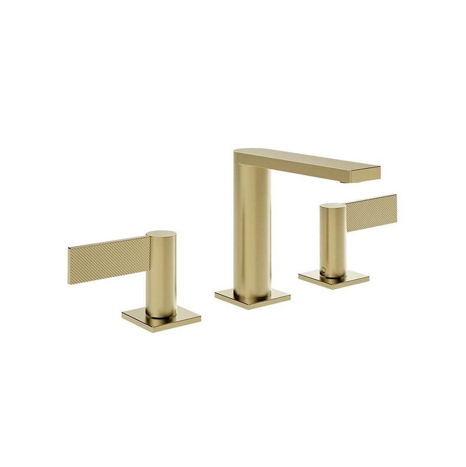 Gessi 73614 Inverso Widespread Washbasin Mixer Without Pop-Up Assembly. Diamantato