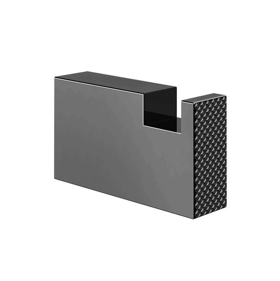 Gessi 73621 Inverso Wall-Mounted Robe Hook. Diamantato.