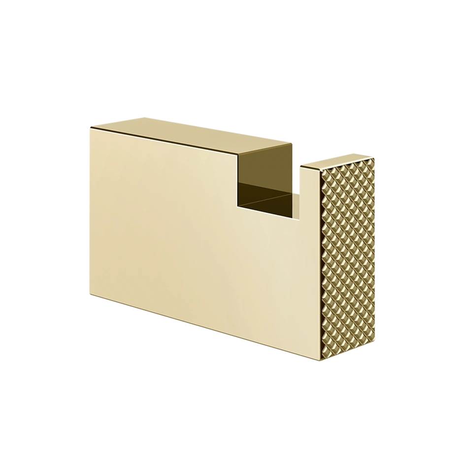 Gessi 73621 Inverso Wall-Mounted Robe Hook. Diamantato.