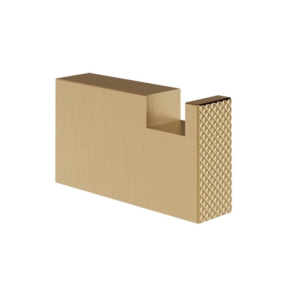Gessi 73621 Inverso Wall-Mounted Robe Hook. Diamantato.