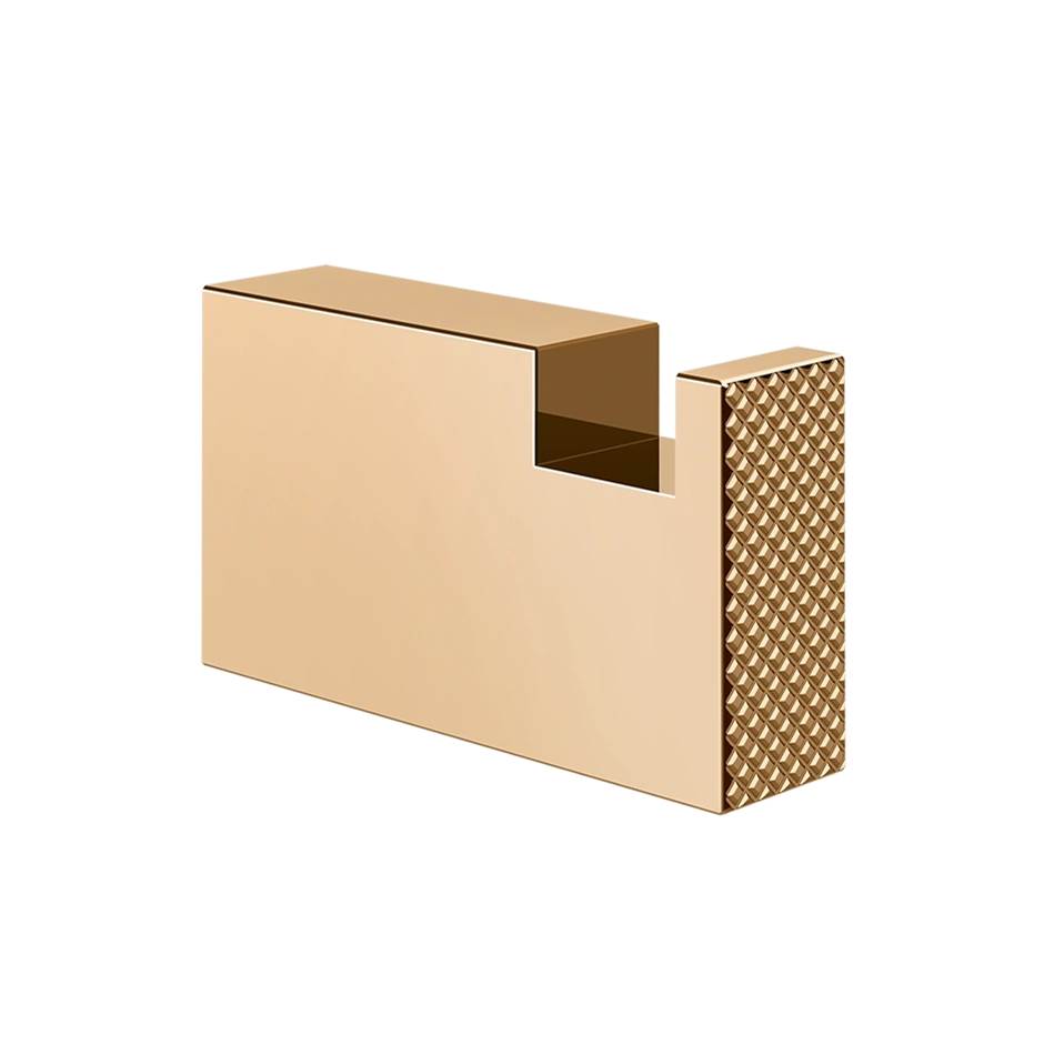 Gessi 73621 Inverso Wall-Mounted Robe Hook. Diamantato.