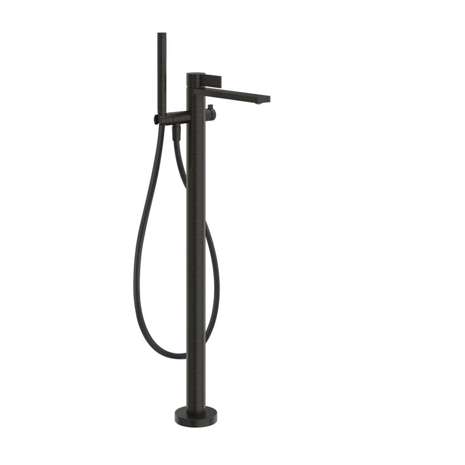 Gessi 73628 Inverso Trim Parts Only Floor-Mounted Tub Filler. Diamantato