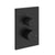Gessi 73633 Inverso Trim Parts Only External Parts For Thermostatic With Single Volume Control. Diamantato