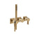 Gessi 73636 Inverso Trim Parts Only Wall-Mounted Bath Mixer Control. Diamantato