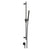 Gessi 73641 Inverso Handshower and Adjustable Sliding Rail Set. Diamantato