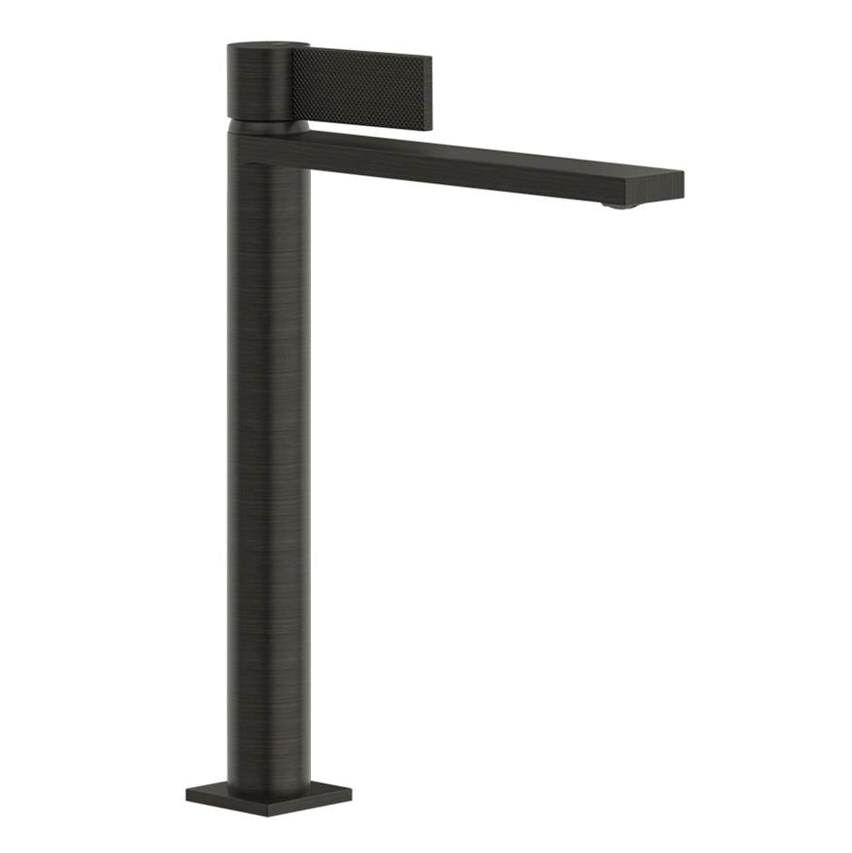 Gessi 73653 Inverso Tall Single Lever Washbasin With Stop & Go Assembly. Diamantato