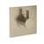 Gessi 73672 Inverso Trim Parts Only External Parts For Single Exit Pressure Balance. Diamantato
