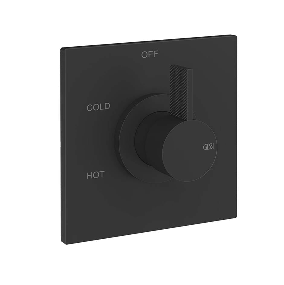 Gessi 73672 Inverso Trim Parts Only External Parts For Single Exit Pressure Balance. Diamantato