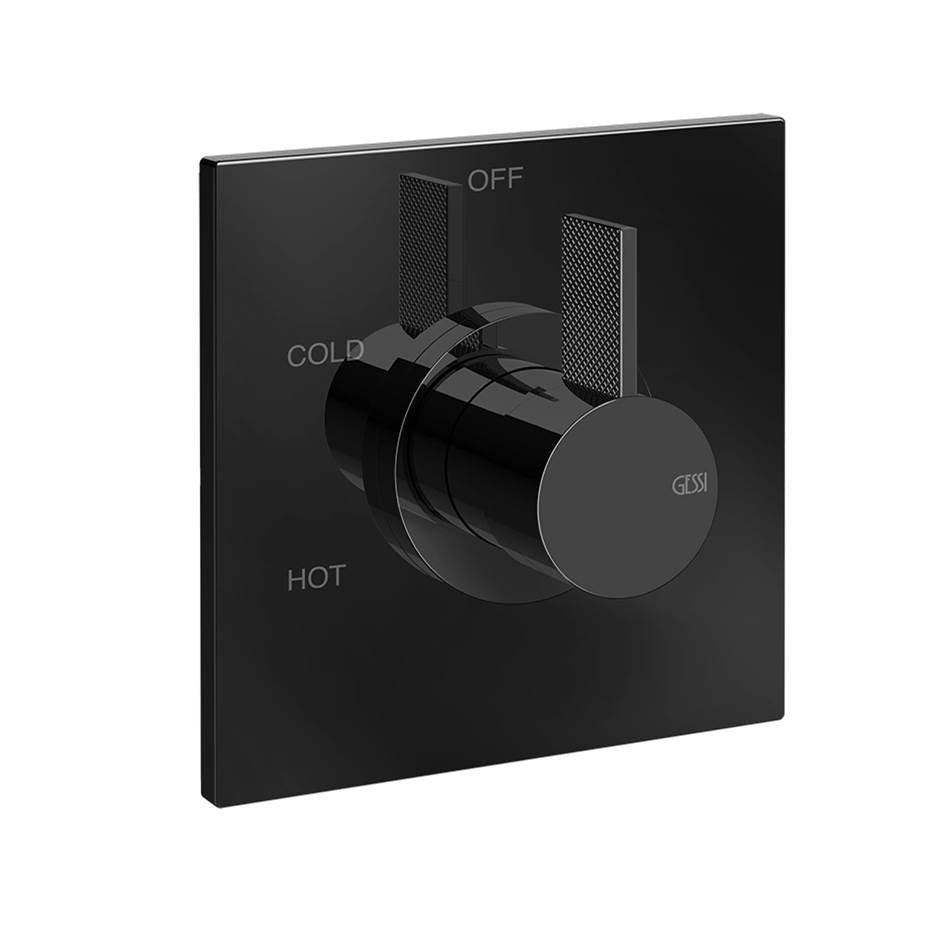 Gessi 73672 Inverso Trim Parts Only External Parts For Single Exit Pressure Balance. Diamantato