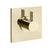 Gessi 73672 Inverso Trim Parts Only External Parts For Single Exit Pressure Balance. Diamantato