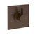 Gessi 73672 Inverso Trim Parts Only External Parts For Single Exit Pressure Balance. Diamantato