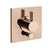 Gessi 73674 Inverso Trim Parts Only External Parts For Pressure Balance With 2 Ways Diverter. Diamantato - Parent