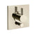 Gessi 73674 Inverso Trim Parts Only External Parts For Pressure Balance With 2 Ways Diverter. Diamantato