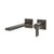 Gessi 73688 Inverso Trim Parts Only Wall-Mounted Washbasin Mixer Trim. Diamantato