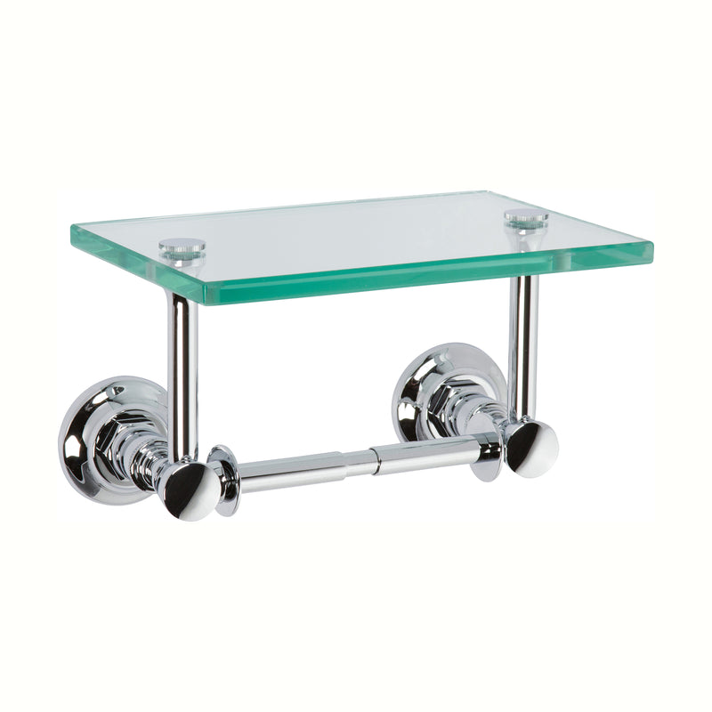 Ginger 4827 Double Post Toilet Tissue Holder with Cover