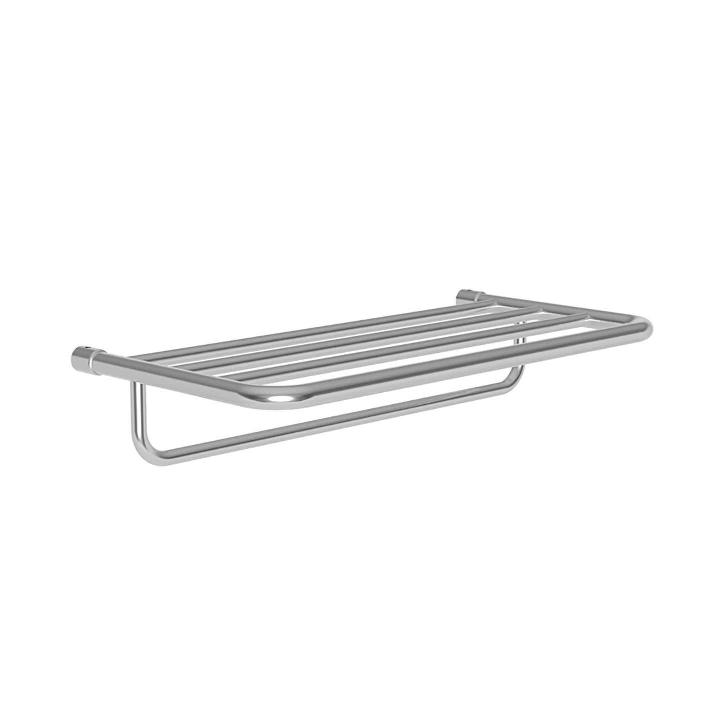 Ginger Hotel Shelf Frame with Towel Bar