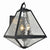 Crystorama GLA-9702-WT-BC Brian Patrick Flynn for Crystorama Glacier 3 Light Outdoor Wall Mount - Black Charcoal