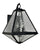 Crystorama GLA-9702-WT-BC Brian Patrick Flynn for Crystorama Glacier 3 Light Outdoor Wall Mount - Black Charcoal