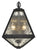 Crystorama GLA-9722-WT-BC Brian Patrick Flynn for Crystorama Glacier 2 Light Outdoor Wall Mount - Black Charcoal