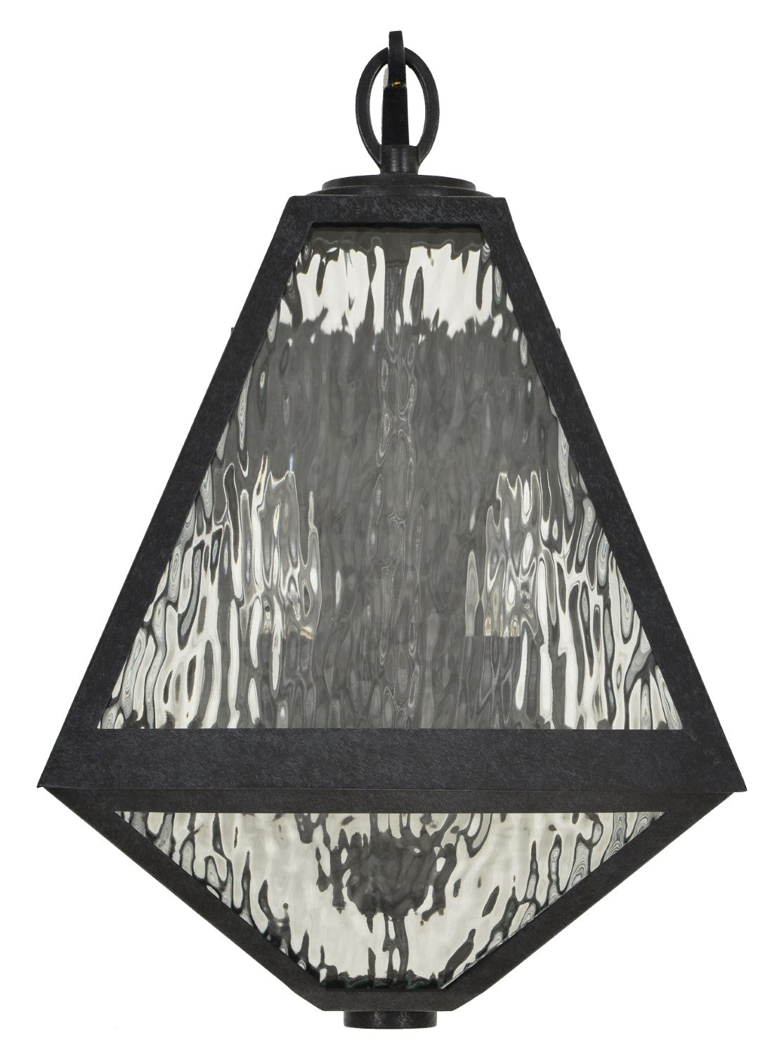 Crystorama GLA-9722-WT-BC Brian Patrick Flynn for Crystorama Glacier 2 Light Outdoor Wall Mount - Black Charcoal