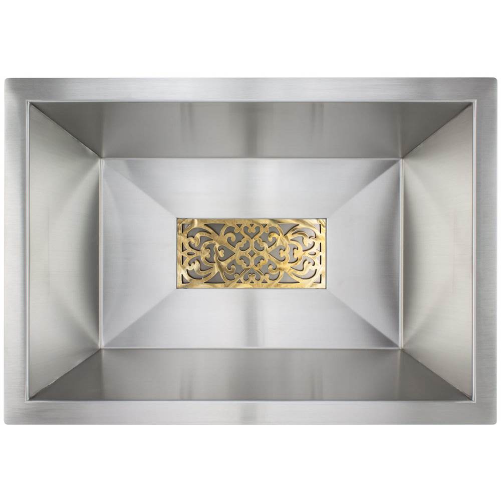 Linkasink GM001 Filigree - Decorative Grate For Ac05 - 7.5 In X 3.5 In X 1/4 In