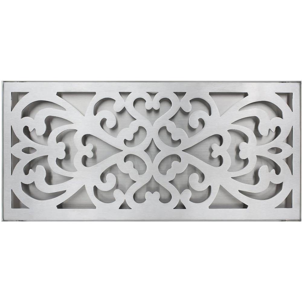 Linkasink GM001 Filigree - Decorative Grate For Ac05 - 7.5 In X 3.5 In X 1/4 In