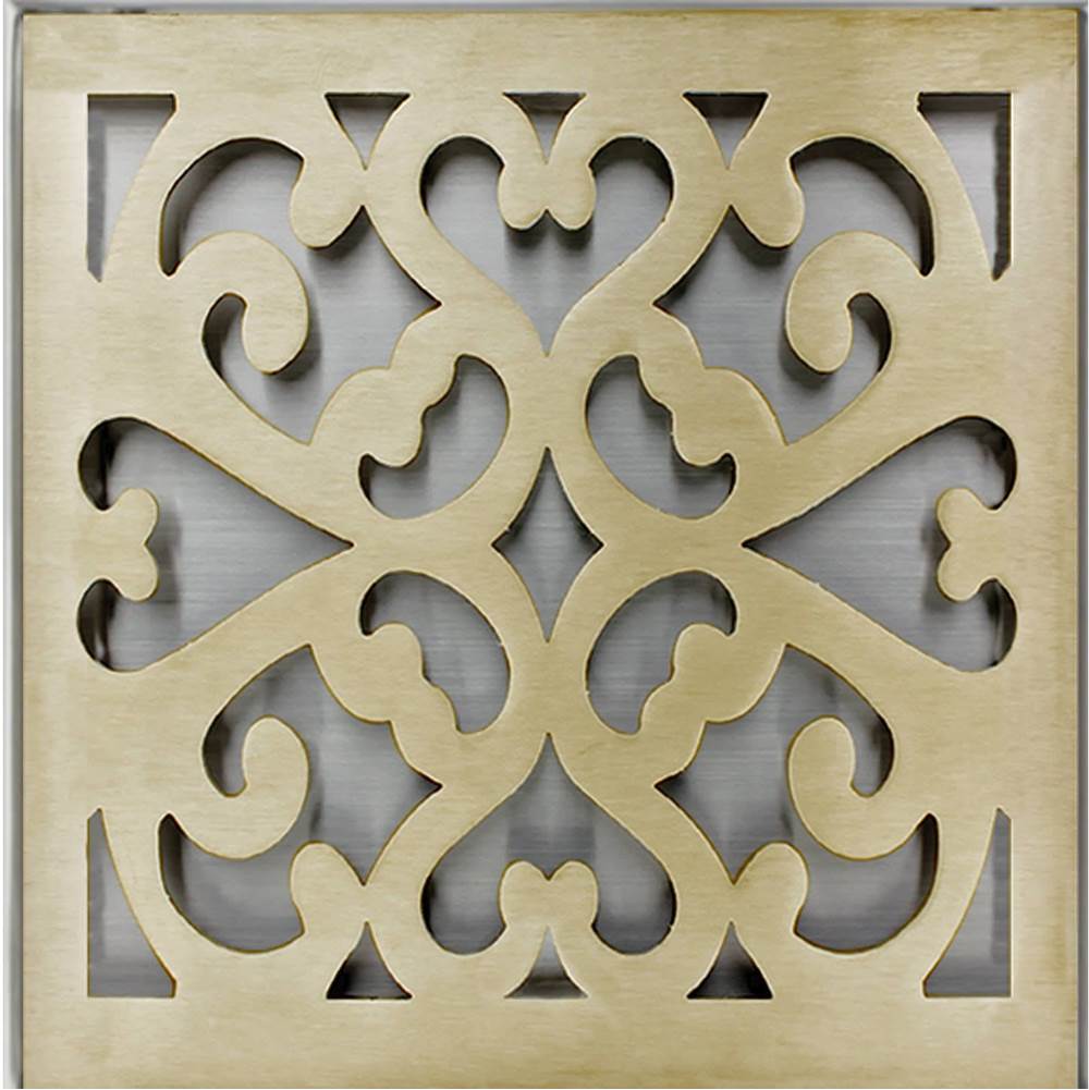 Linkasink GS001 Small Filigree Grate For Ac05 - 4.5 In X 4.5 In X 1/4 In