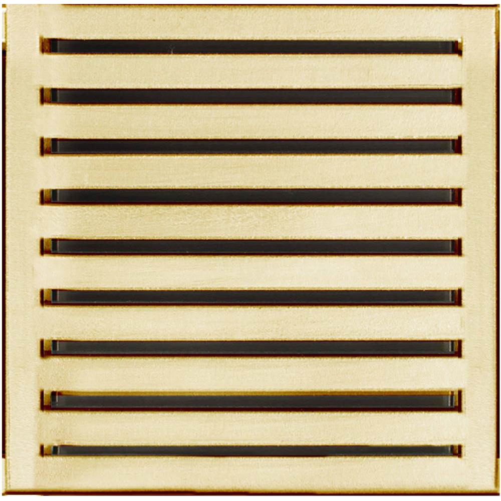 Linkasink GS007 Small Square Bars Grate For Ac05 - 4.5 In X 4.5 In X 1/4 In