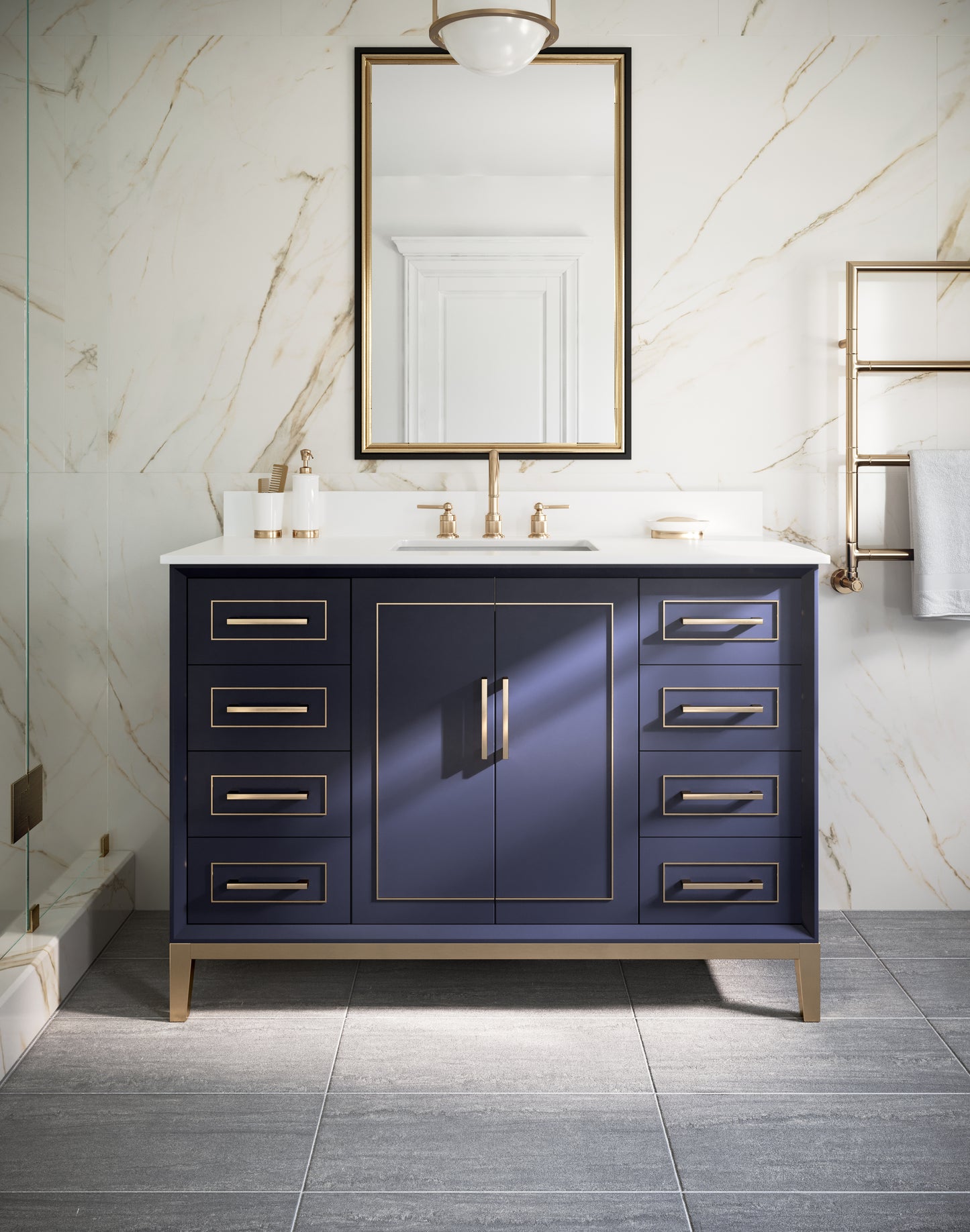 Bemma Gracie 48 In. Bath Vanity With Top - Parent