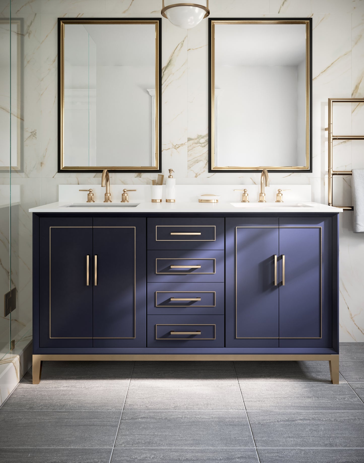 Bemma Gracie 60 In. Bath Vanity With Top - Parent