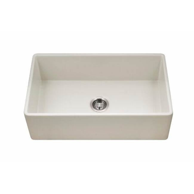 Hamat Chelsea Apron-Front Fireclay Single Bowl Kitchen Sink