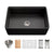 Hamat KIL-3020SW Kilncrest 30" Apron-Front Fireclay Workstation Single Bowl Kitchen Sink - Parent