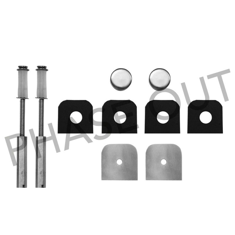 Jaclo H80-GLSKIT Glass Mounting Kit For H80 Front Mount Shower Door Pulls - Parent