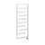 ICO Bath H9280 23.5" x 64" Vasto Hydronic Towel Warmer