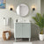 Avanity Haley Single Sink Bathroom Vanity in Soft Sage with Top - Parent