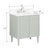 Avanity Haley Single Sink Bathroom Vanity in Soft Sage with Top - Parent