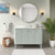 Avanity Haley Single Sink Bathroom Vanity in Soft Sage with Top